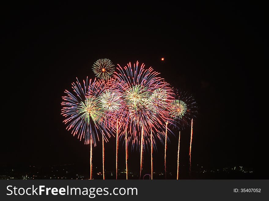 2012 Double Tenth National Day Fireworks show in taiwan,R.O.C