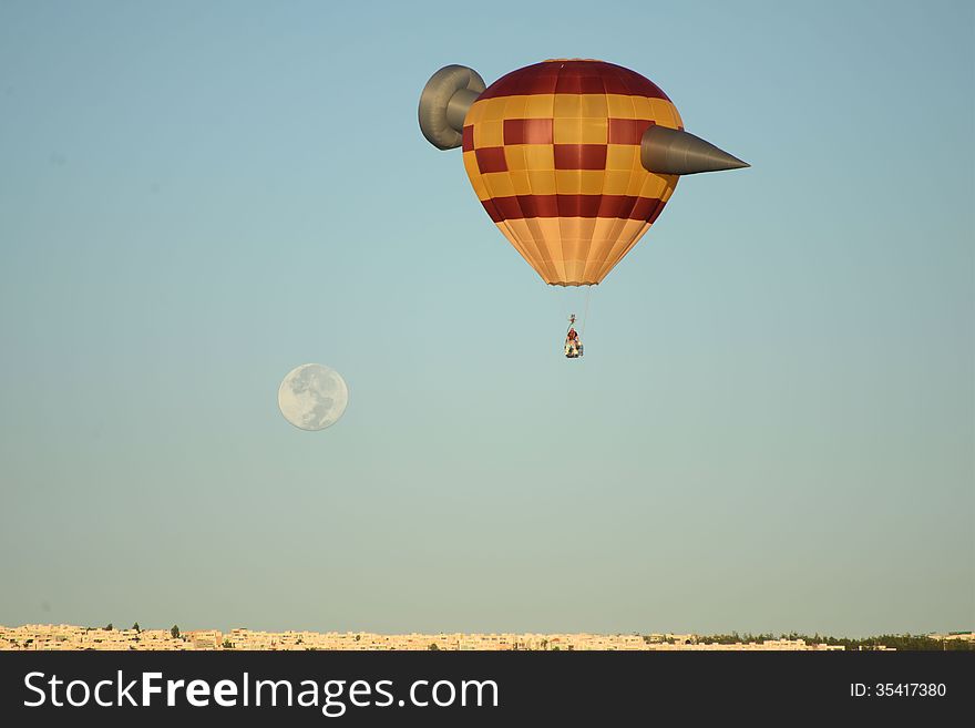 Image of the International Ballon Festival at Leon Guanajuato Mexico November 2013 (festival Internacional del Globo). Photo taken on: November 18th, 2013. Image of the International Ballon Festival at Leon Guanajuato Mexico November 2013 (festival Internacional del Globo). Photo taken on: November 18th, 2013