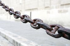 Old Chain Royalty Free Stock Image Old Chain Royalty Free Stock Image