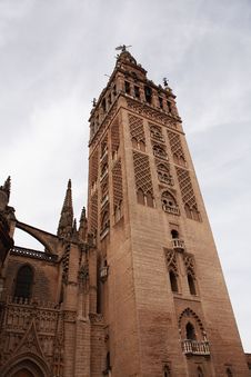 Seville Cathedral Belfry Stock Photos