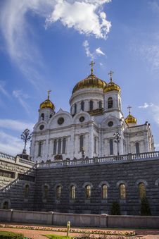 Cathedral Of Christ The Saviour, Moscow Stock Images Cathedral Of Christ The Saviour, Moscow Stock Images