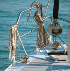Tackles On Yacht Stock Images Tackles On Yacht Stock Images