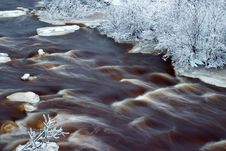 River In Winter Stock Images River In Winter Stock Images
