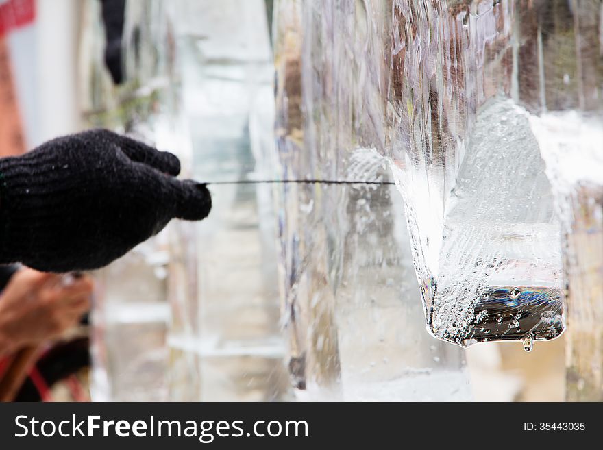 Ice Sculpture Carving