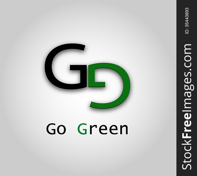 Go Green Logo.