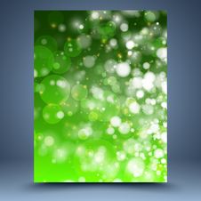 Green And White Bokeh Abstract Background Stock Image Green And White Bokeh Abstract Background Stock Image