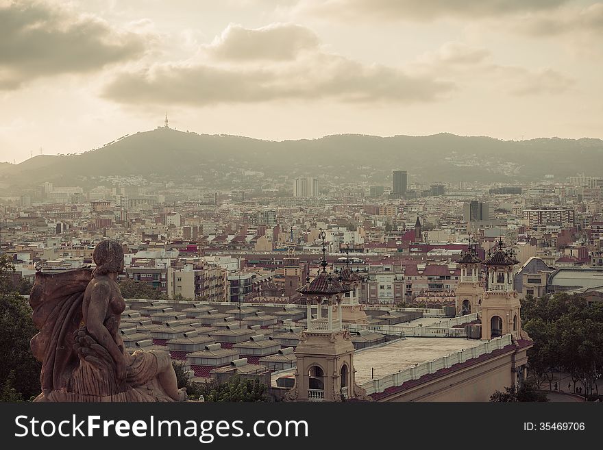 Barcelona. Catalonia, Spain - travel background