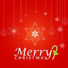 Christmas Greeting Card. Merry Christmas Lettering, Illustration Stock Image Christmas Greeting Card. Merry Christmas Lettering, Illustration Stock Image