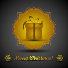Christmas Greeting Card. Merry Christmas Lettering, Illustration Stock Images Christmas Greeting Card. Merry Christmas Lettering, Illustration Stock Images