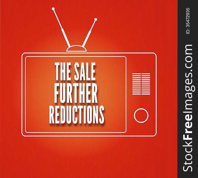 Silhouette Of A TV, The Sale Further Reduction