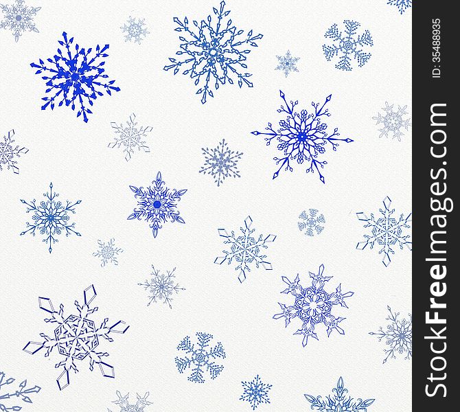 Snowflakes Background