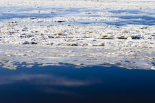 Ice Drift Stock Photography Ice Drift Stock Photography