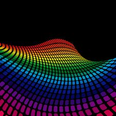 Rainbow Wave Royalty Free Stock Images Rainbow Wave Royalty Free Stock Images