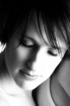 Free Close Up Woman Royalty Free Stock Image - 3555436