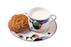 Milk And Cookies Stock Photos Milk And Cookies Stock Photos