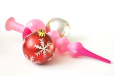 Christmas Baubles Stock Image Christmas Baubles Stock Image