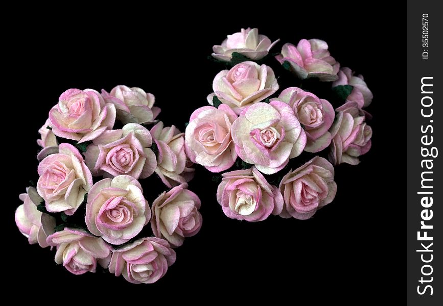 Handicraft Paper As Rose Flower