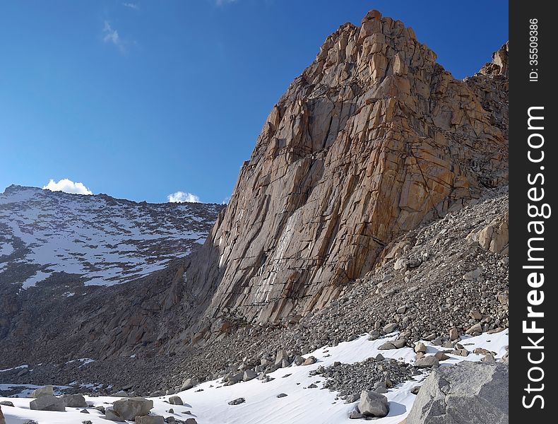 Tien Shan mountains in Kazakhstan