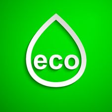 Eco Symbol. Design Element. Eps10 Stock Photography Eco Symbol. Design Element. Eps10 Stock Photography
