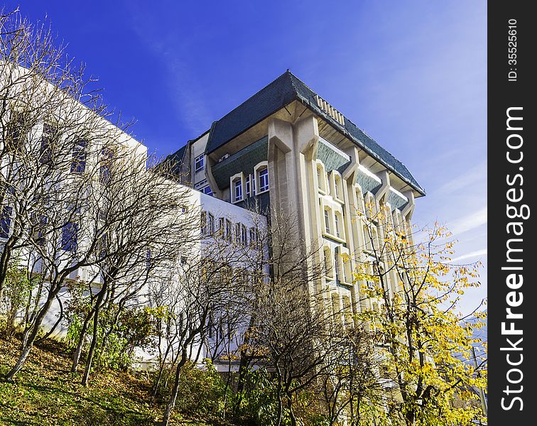Faculty Building, University Of Transylvania, Brasov