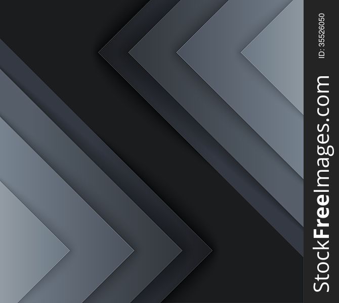 Abstract grey triangle shapes background