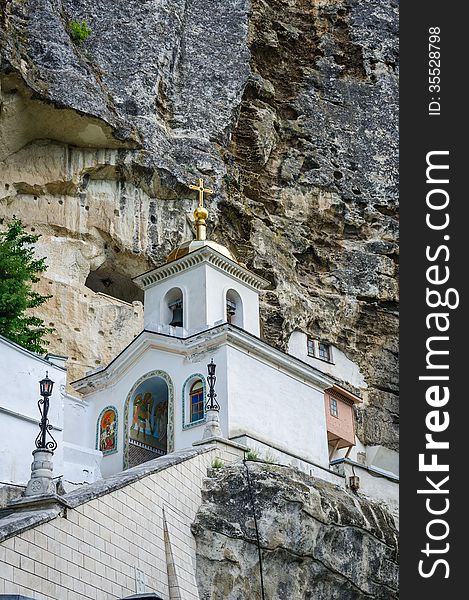 Uspensky Cave Monastery Near Bakchisarai, Crimea