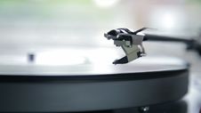 Turntable With Record Stock Image