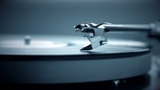 Turntable With Record Stock Photography