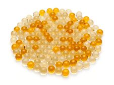 Pills With Cod-liver Oil Stock Photos Pills With Cod-liver Oil Stock Photos