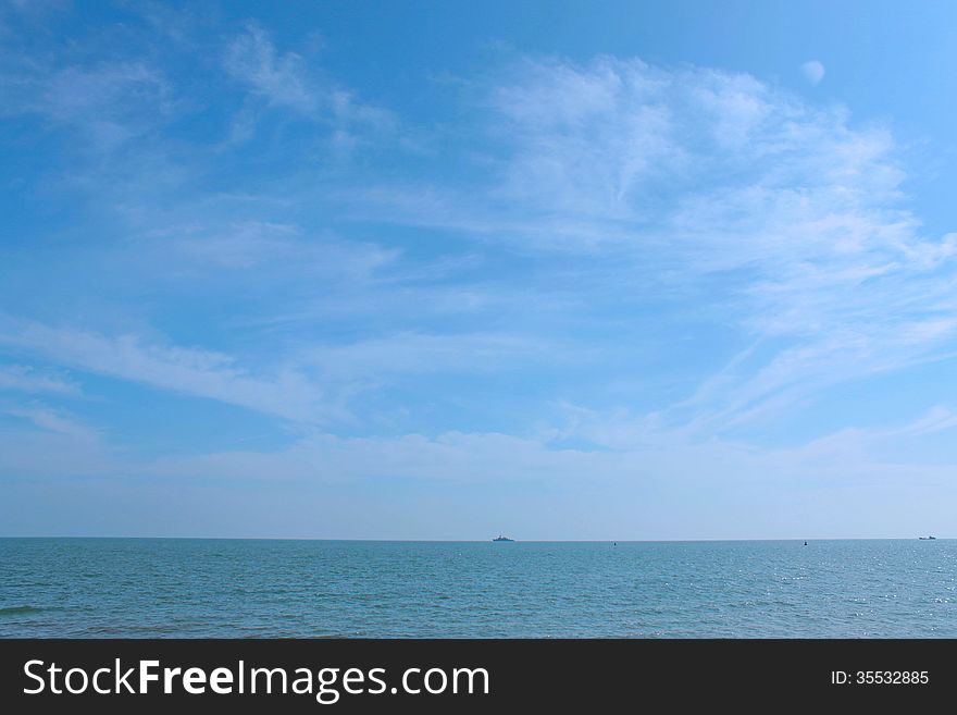 The Beach At Hua Hin In Thailand