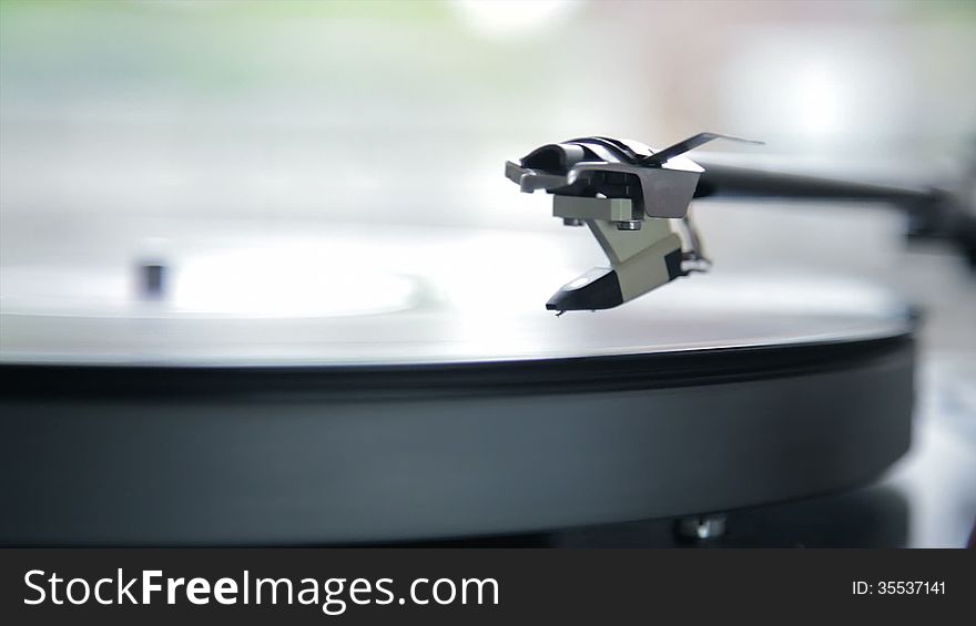 Turntable With Record