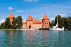 Medieval Trakai Castle Royalty Free Stock Photo Medieval Trakai Castle Royalty Free Stock Photo