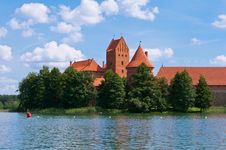 Medieval Trakai Castle Royalty Free Stock Photo Medieval Trakai Castle Royalty Free Stock Photo