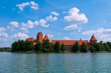 Medieval Trakai Castle Royalty Free Stock Images Medieval Trakai Castle Royalty Free Stock Images