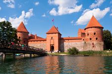 Medieval Trakai Castle Royalty Free Stock Photos Medieval Trakai Castle Royalty Free Stock Photos
