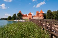 Medieval Trakai Castle Royalty Free Stock Photos