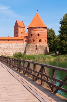 Medieval Trakai Castle Royalty Free Stock Photos Medieval Trakai Castle Royalty Free Stock Photos