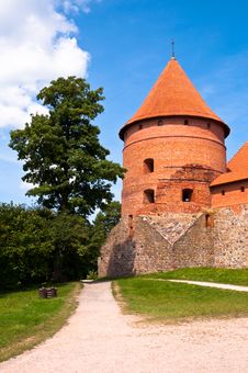 Medieval Trakai Castle Near Vilnius, Lithuania. Royalty Free Stock Photo Medieval Trakai Castle Near Vilnius, Lithuania. Royalty Free Stock Photo