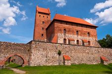 Medieval Trakai Castle Near Vilnius, Lithuania. Royalty Free Stock Photography Medieval Trakai Castle Near Vilnius, Lithuania. Royalty Free Stock Photography