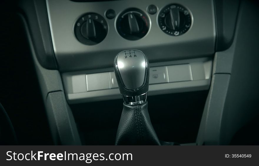 Sequence of a man driving a car at night. Sequence of a man driving a car at night