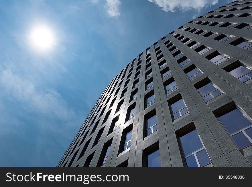 Modern architecture business or apartment building in Den Bosch, The Netherlands. Modern architecture business or apartment building in Den Bosch, The Netherlands.