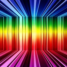 Abstract Rainbow Warped Stripes Background Stock Image Abstract Rainbow Warped Stripes Background Stock Image