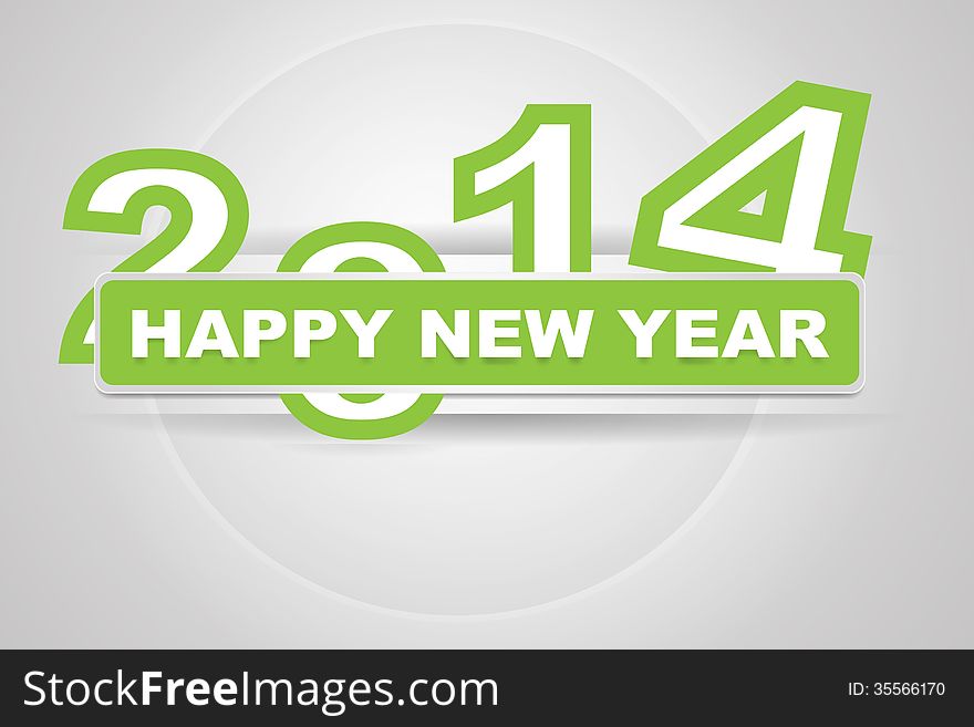 Happy New Year, Illustration Background