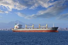 General Cargo Vessel Royalty Free Stock Image General Cargo Vessel Royalty Free Stock Image