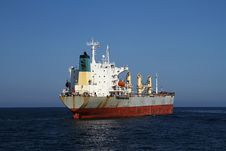 General Cargo Vessel Royalty Free Stock Image General Cargo Vessel Royalty Free Stock Image