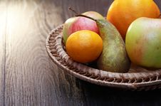 Fruits In Basket Stock Images Fruits In Basket Stock Images