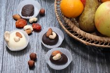 Sweets And Fruits Stock Photo Sweets And Fruits Stock Photo
