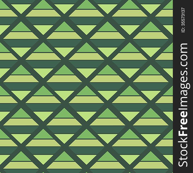 Abstract green geometric background with triangles. Abstract green geometric background with triangles