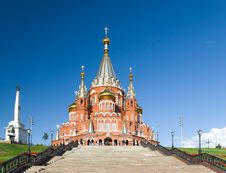 Saint Michael S Cathedral In Izhevsk Royalty Free Stock Photography Saint Michael S Cathedral In Izhevsk Royalty Free Stock Photography