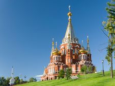 Saint Michael S Cathedral In Izhevsk Royalty Free Stock Image Saint Michael S Cathedral In Izhevsk Royalty Free Stock Image